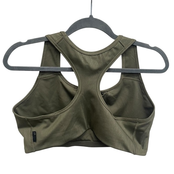 Nike Dri fit women’s sports bra green plus size 1x activewear - Picture 2 of 7
